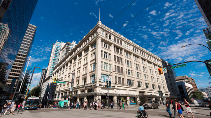 Hudson Bay store in downtown Vancouver. | Leonard Whistler, BIV