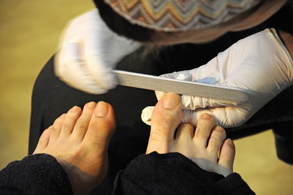 "Foot maintenance," not pedicures, are on the menu at Man Up, a new grooming space in North Vancouver that caters to male clientele.