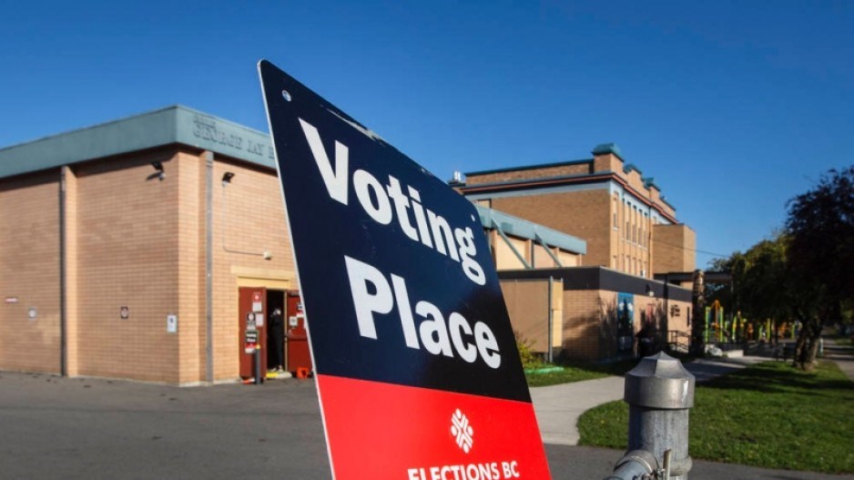 Elections BC polling place