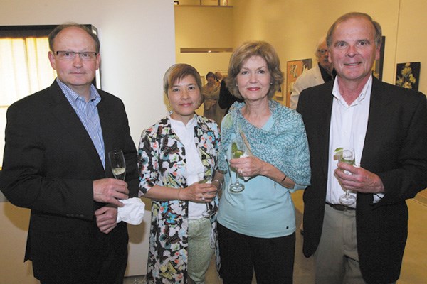 LtoR-Mike and Catherine Donelson, Jane and Mike Sommers