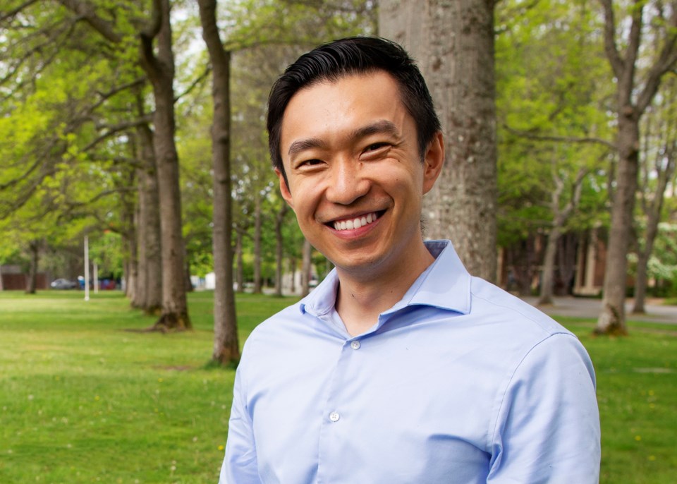 Sam Liu, UVIC assistant professor of kinesiology.