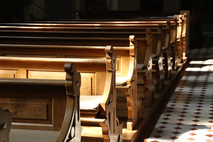 church pew