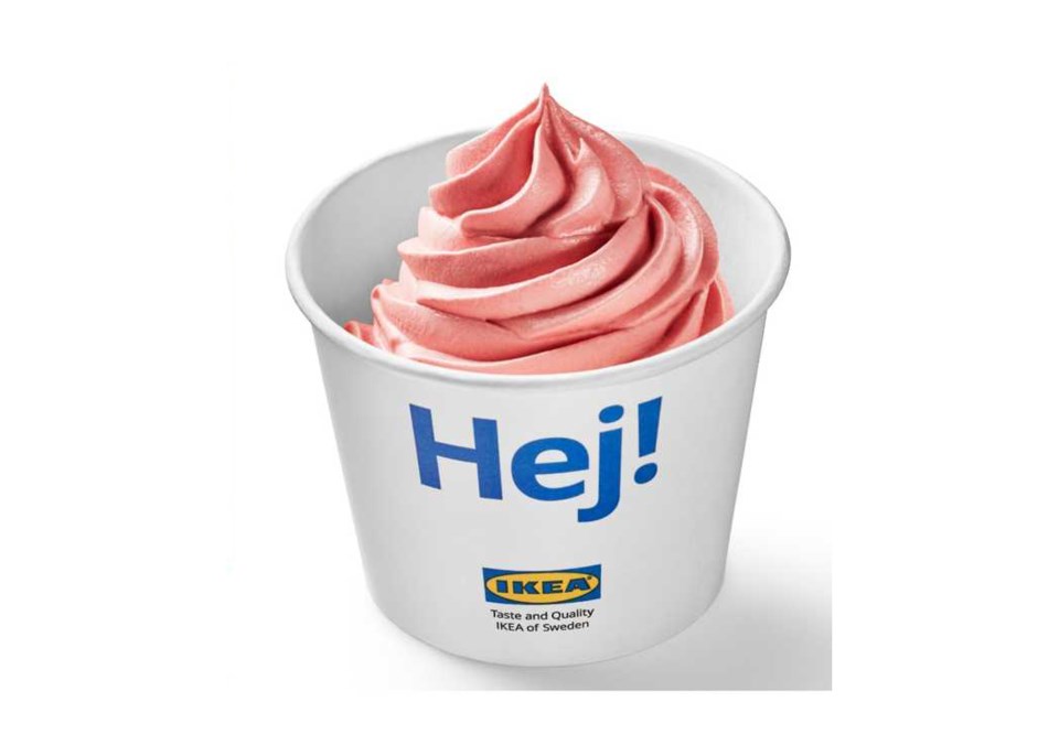 IKEA vegan ice cream