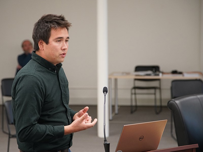 City of Powell River chief financial officer Adam Langenmaier