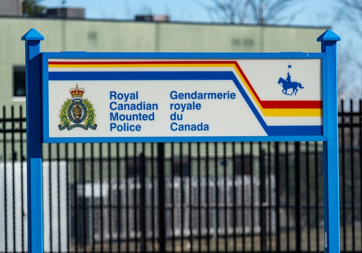 RCMP sign