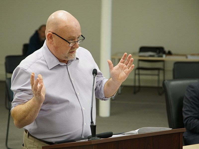 City of Powell River director of properties, development and communications Scott Randolph