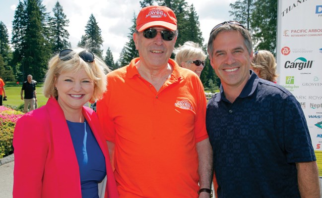 MLA Jane Thornthwaite, Norm Smith and City of North Vancouver Mayor Darrell Mussatto