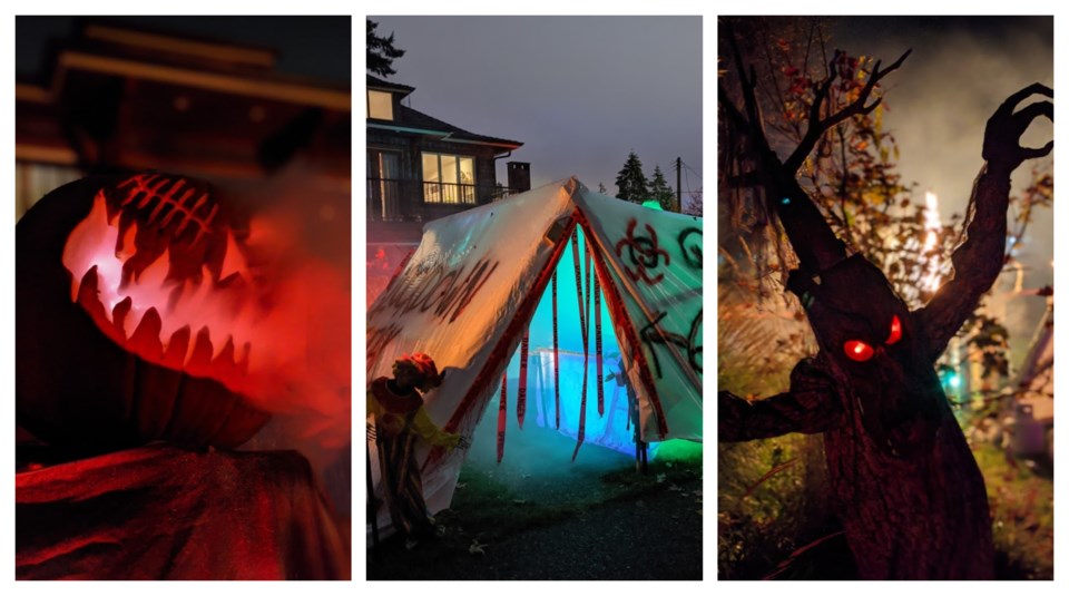 Halloween house 345 20th Street West
