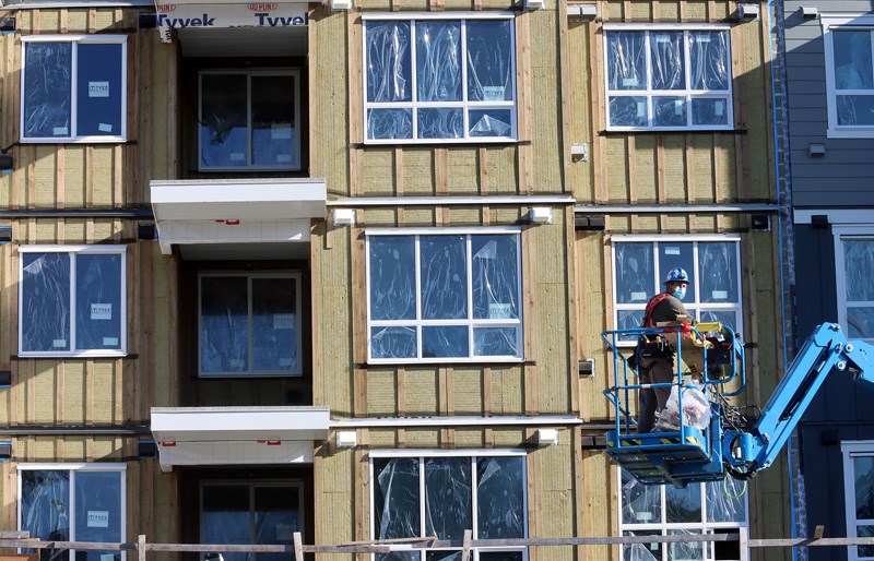 The Montrose Square condo development sits adjacent to Port Coquitlam's Rec Centre.