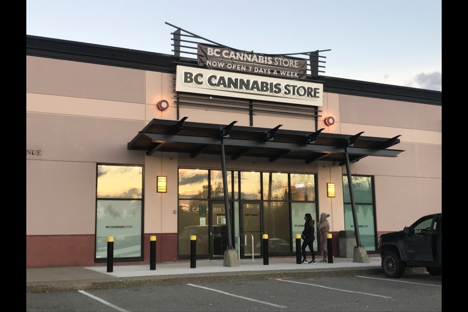 The BC Cannabis Store in Dominion Triangle, in Port Coquitlam.