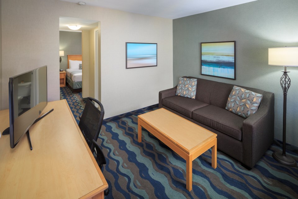 Richmond-based Accent Inns Vancouver Airport is offering blocks of rooms as office space in Richmond and Burnaby. Photo submitted