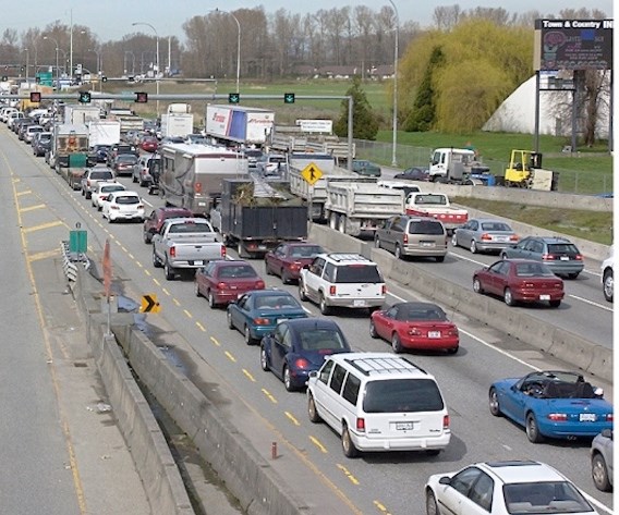 Downtown tolls would accelerate exodus, GVBOT warns. | BIV file photo