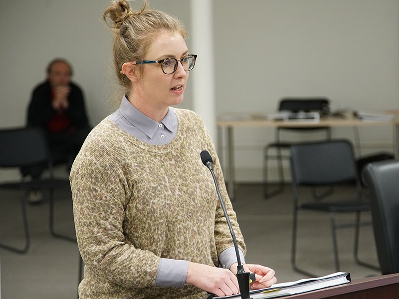City senior planner Daniella Fergusson Powell River