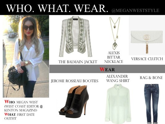 West coast editor Megan West's picks for first date looks.