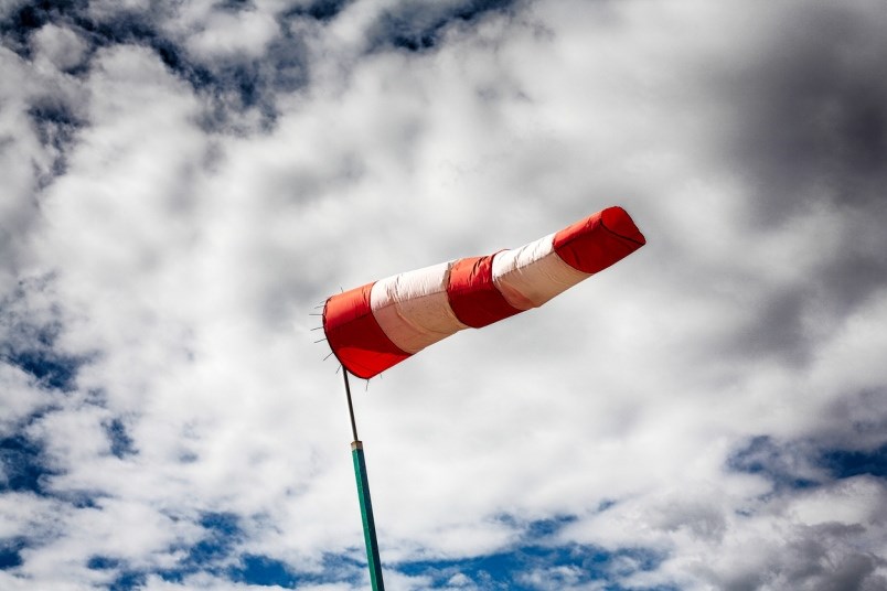 Strong winds are expected to hit the Lower Mainland Tuesday.