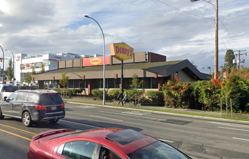 Denny’s restaurant purchase locks up block. | Times Colonist