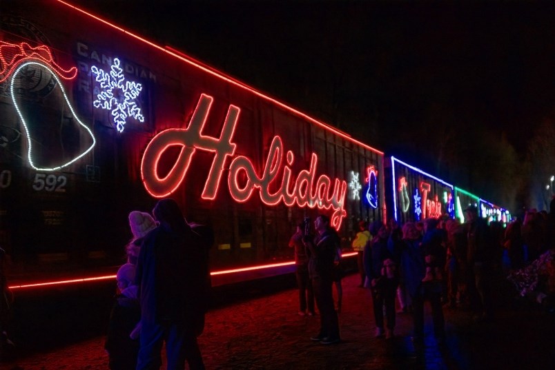 This year the colourfully-lit CP Rail Holiday Train won’t be rolling through Port Moody