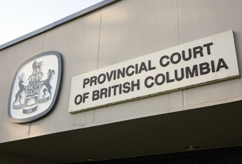 Sign of Provincial Court of B.C.