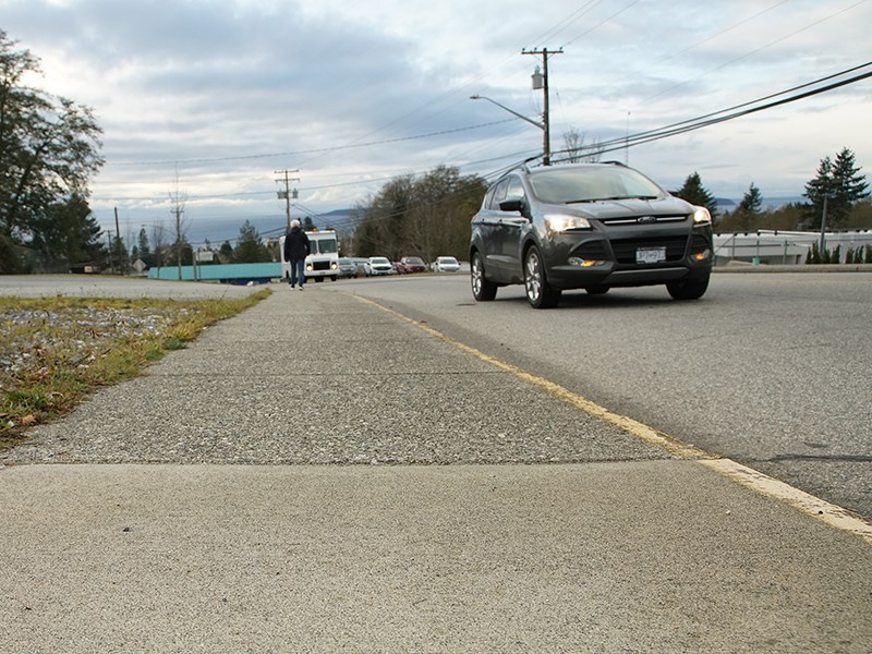 Powell River sidewalks