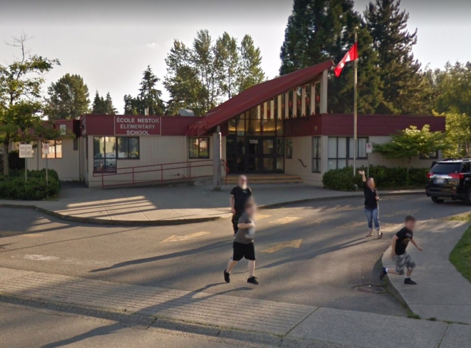 Nestor elementary (pictured), along with Coquitlam River elementary, are the latest SD43 schools to