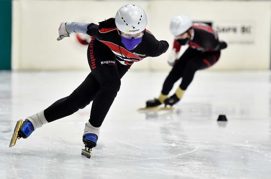 speed skating covid-19 face mask masks