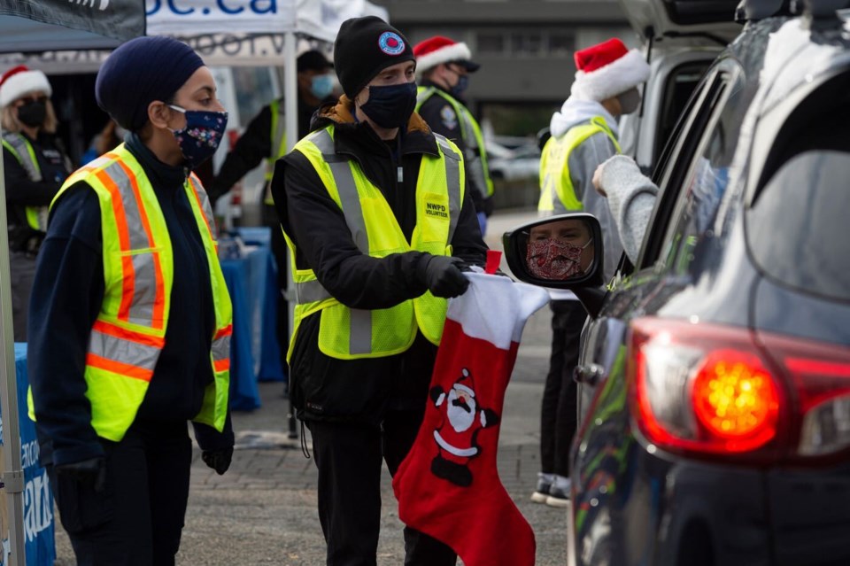 New Westminster Police Department Food bank