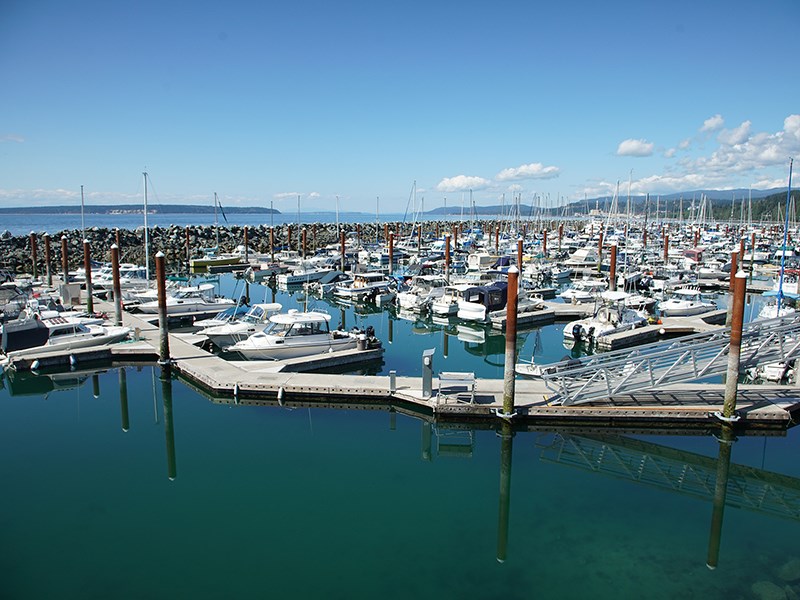 Powell River north harbour