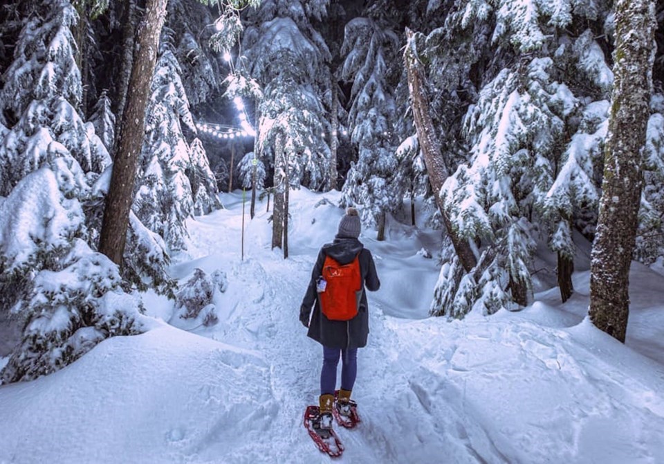 Lights to the Lodge Cypress Mountain