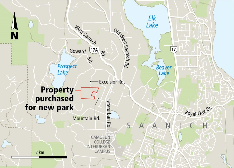 Map - New park land, December 2020