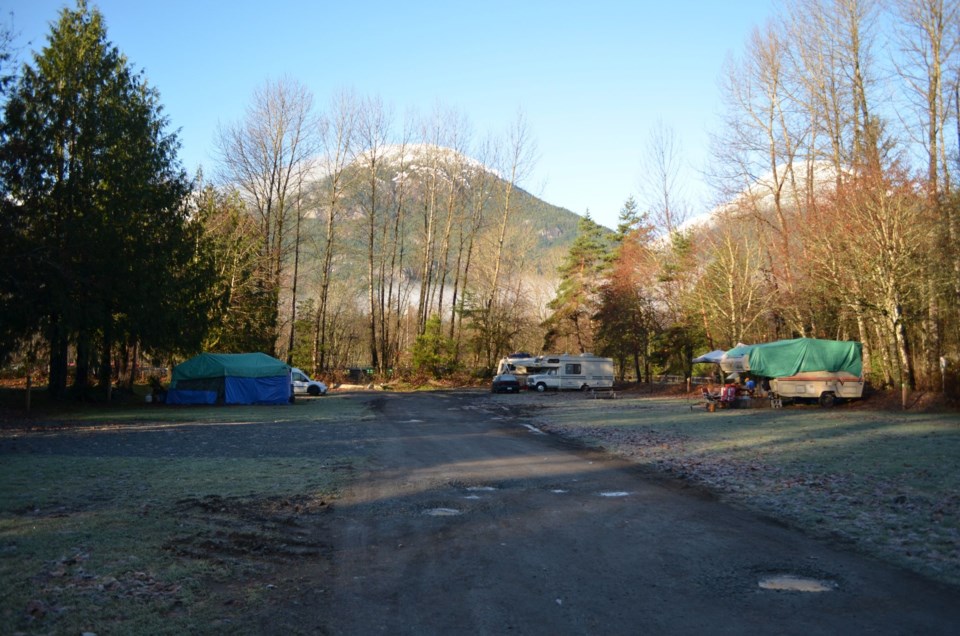 the campground