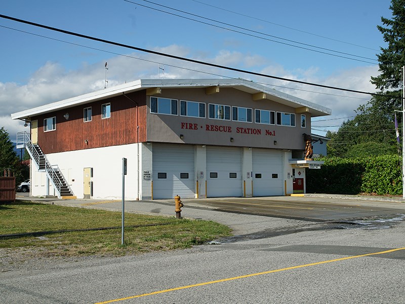 Fire hall Powell River