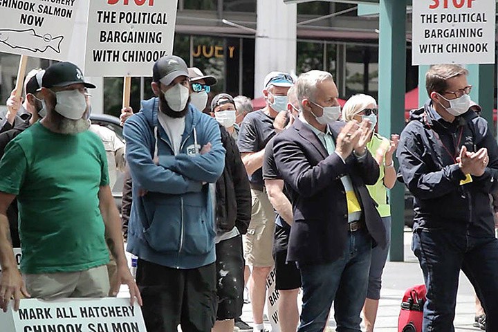 Fishery protest