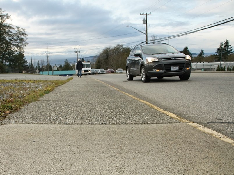 Powell River sidewalk policy