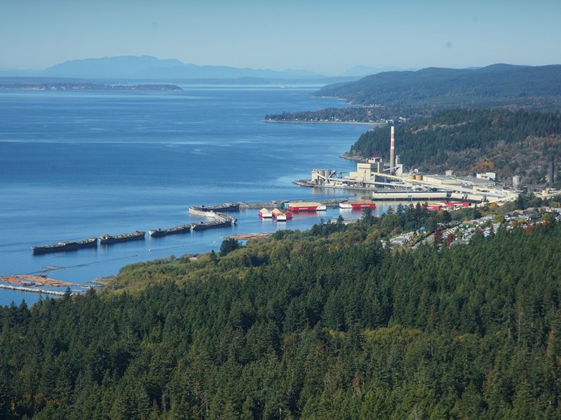 Paper Excellence mill in Powell River