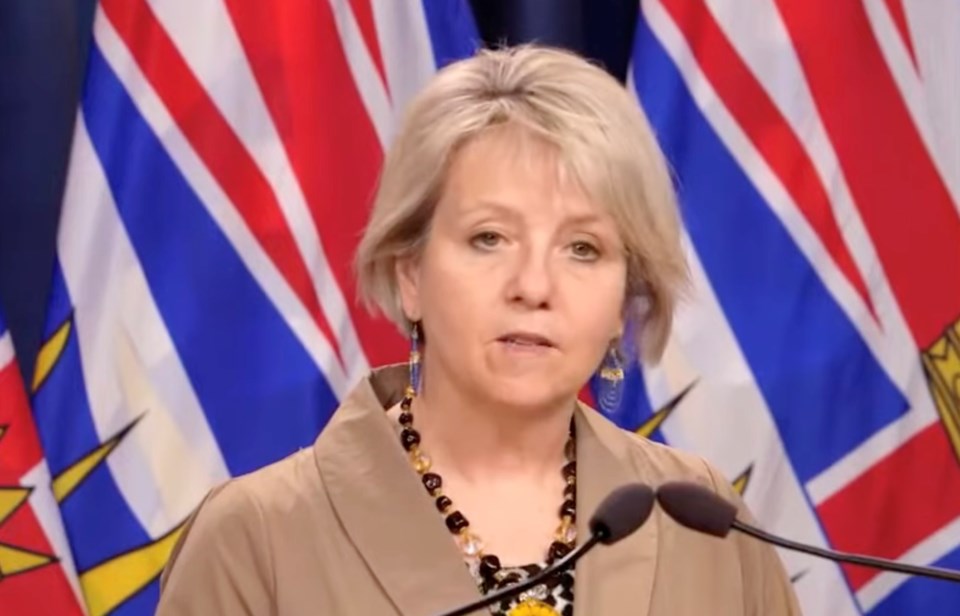 B.C.'s provincial health officer Bonnie Henry spoke to media December 10