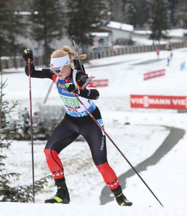 17 Sarah Beaudry in Hochfilzen Dec 2020