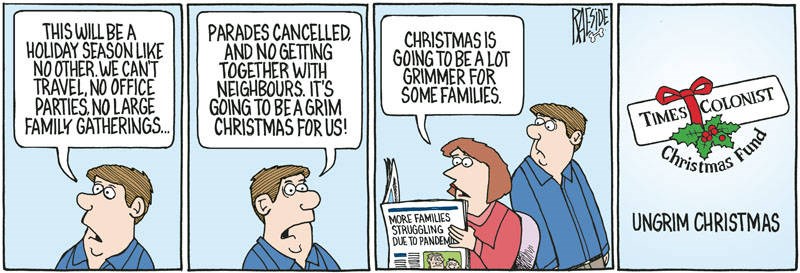 Adrian Raeside cartoon, Dec. 13, 2020 - Ungrim Christmas