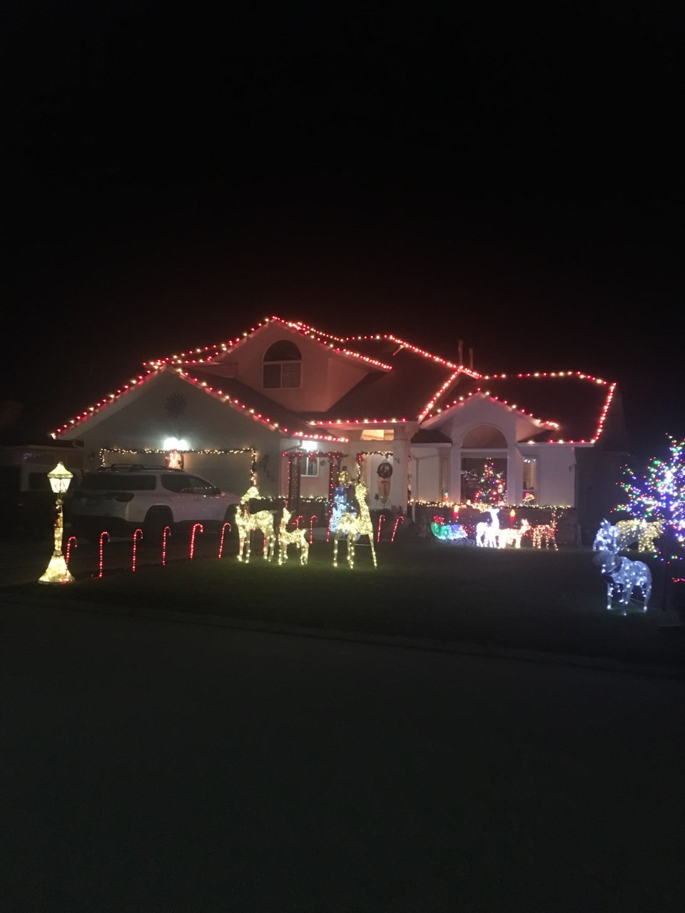 Christmas lights 1725 North River Dr.