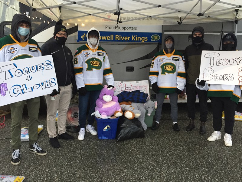 Powell River teddy toss