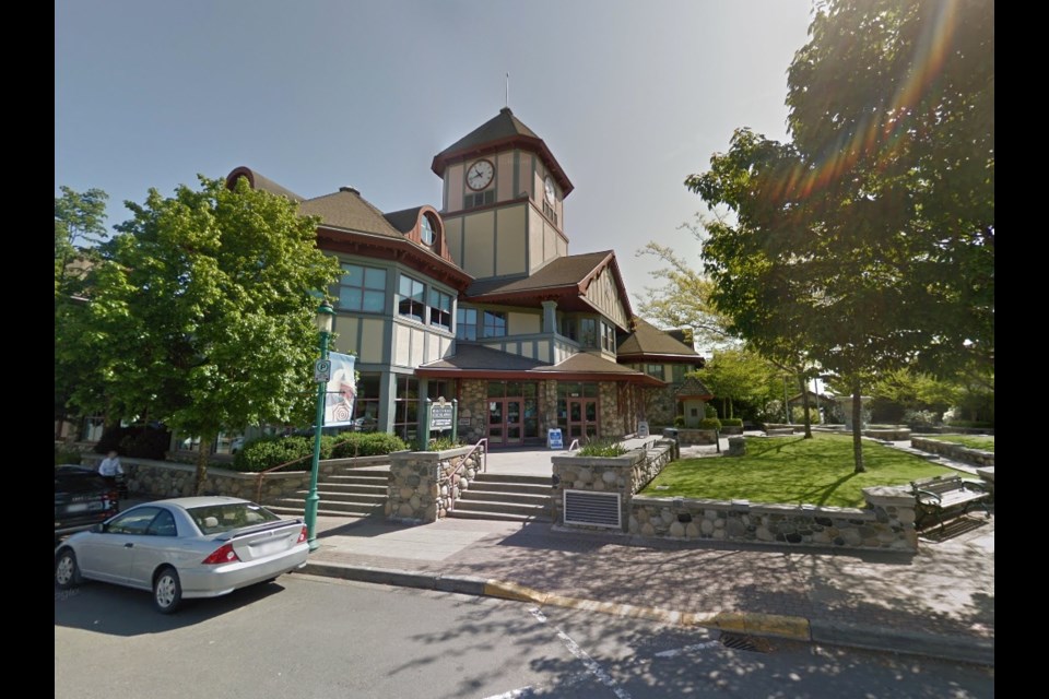 Qualicum Beach Town Hall. GOOGLE STREET VIEW