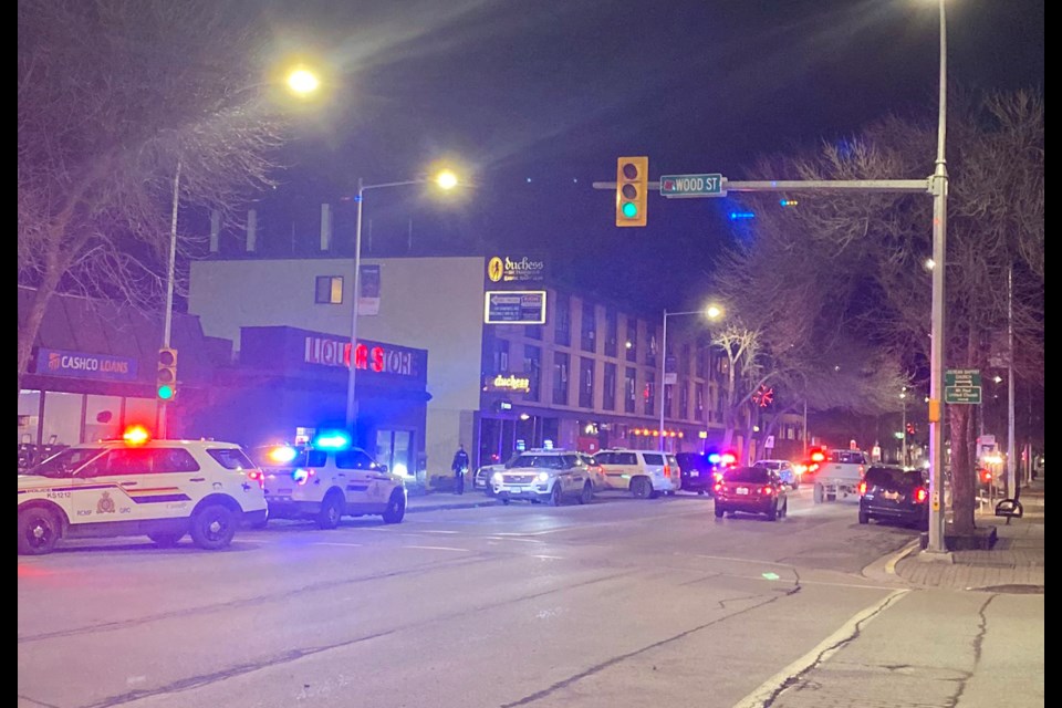 On the Saturday, Dec. 19, 2020, Kamloops Mounties were called to the Angry Otter Tranquille Liquor Store at 363 Tranquille Rd. for a shoplifting call. The suspect was injured and taken to hospital for treatment.