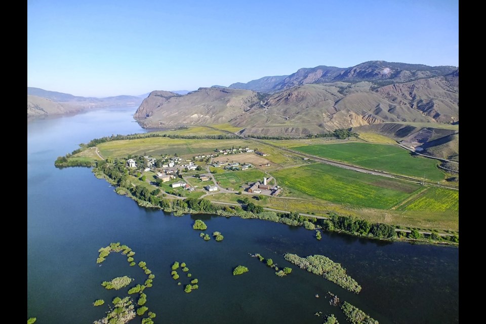 Tranquille is a 500-acre (202-hectare) waterfront property on Lake Kamloops.