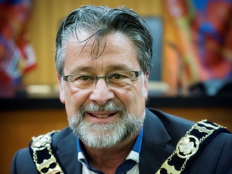 City of Powell River mayor Dave Formosa