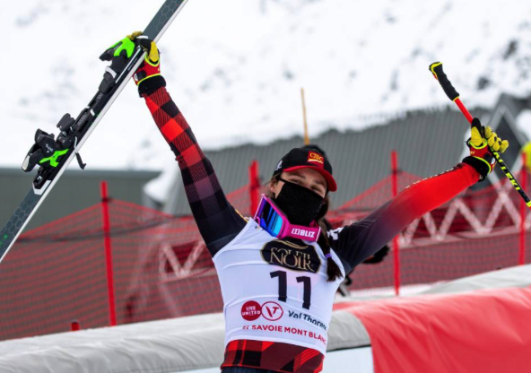 Whistler ski-cross racer Marielle Thompson.