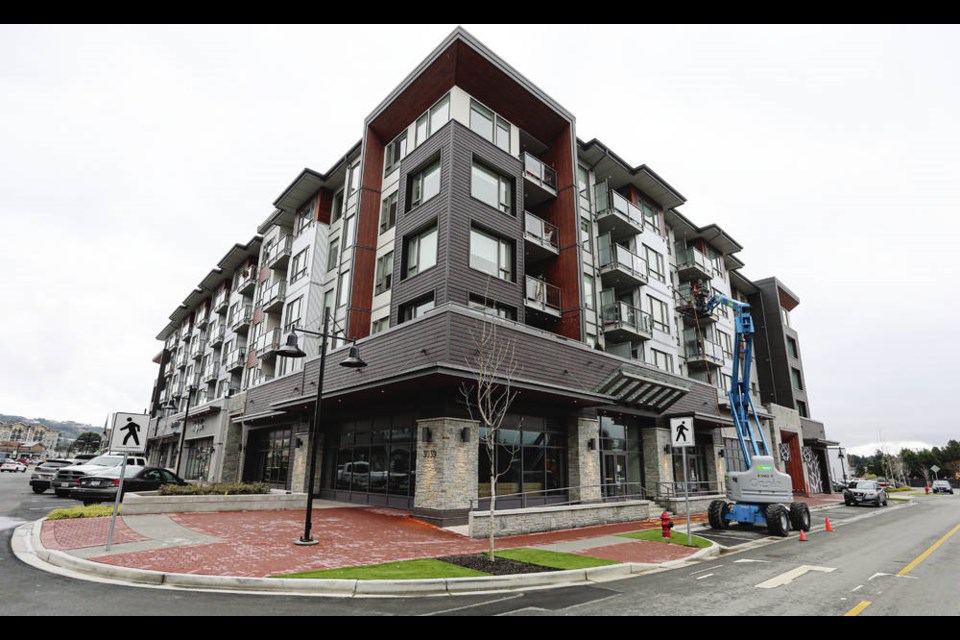 A development at 945 Reunion Avenue in Langford sold for $60 million. ADRIAN LAM, TIMES COLONIST