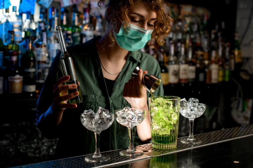 Bartender mask