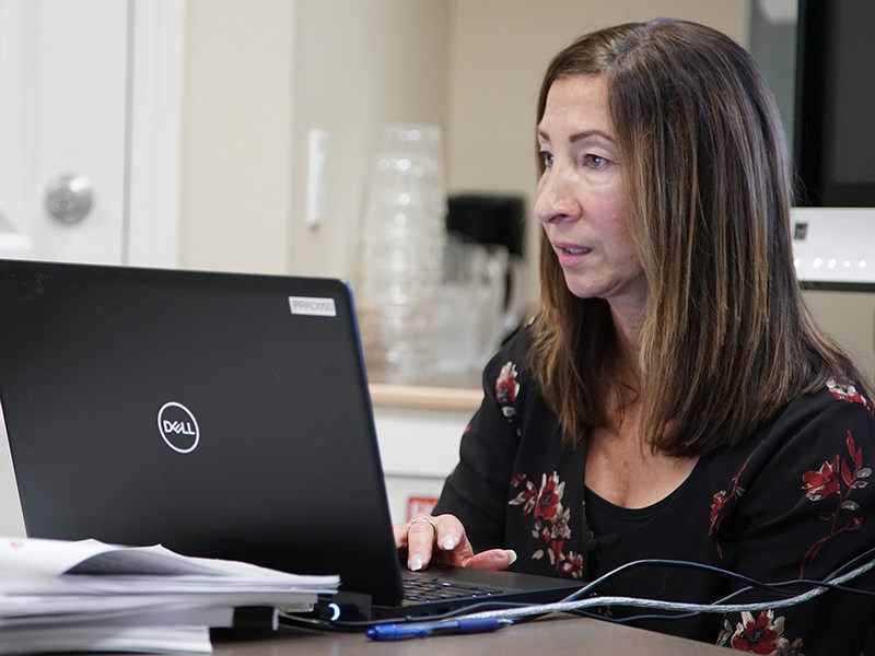 qathet Regional District manager of financial services Linda Greenan