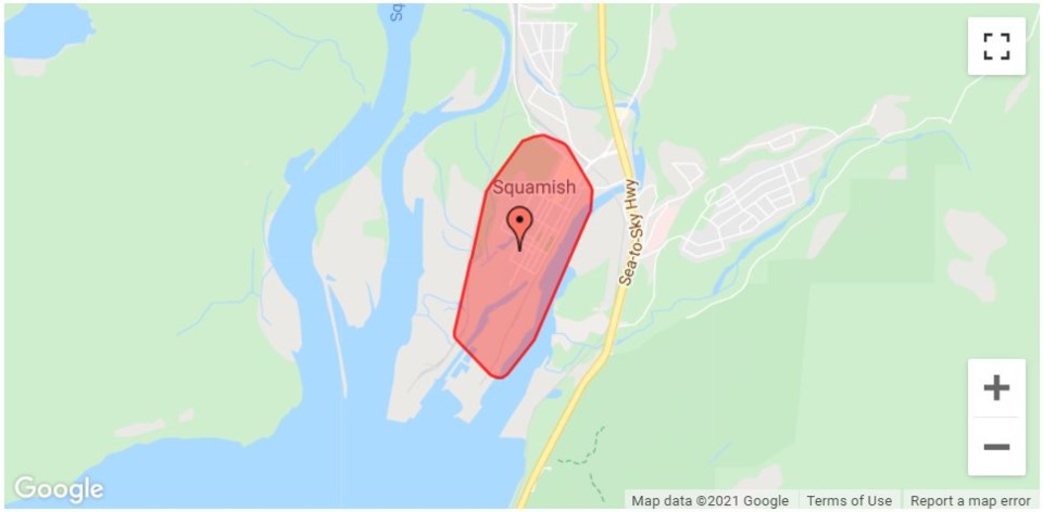 BC Hydro map