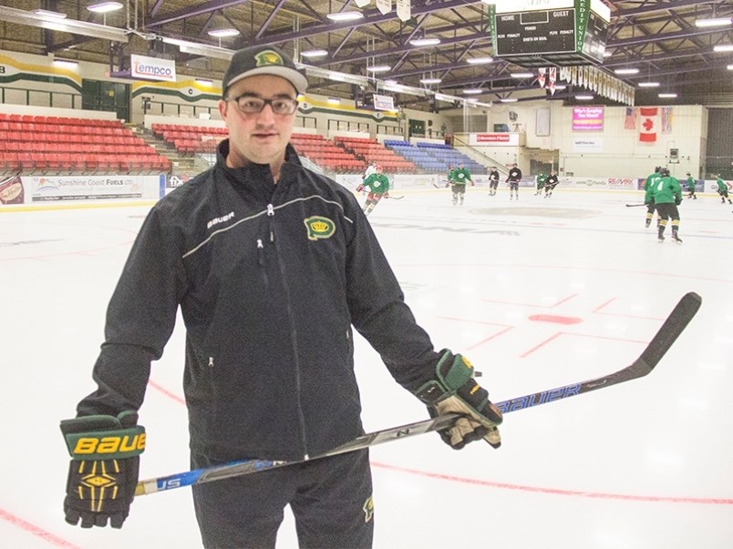 Powell River Kings’ coach Brock Sawyer