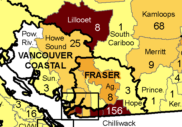 COVID map